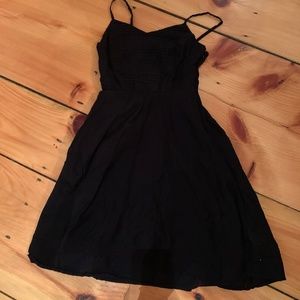 Black Midi Sun Dress